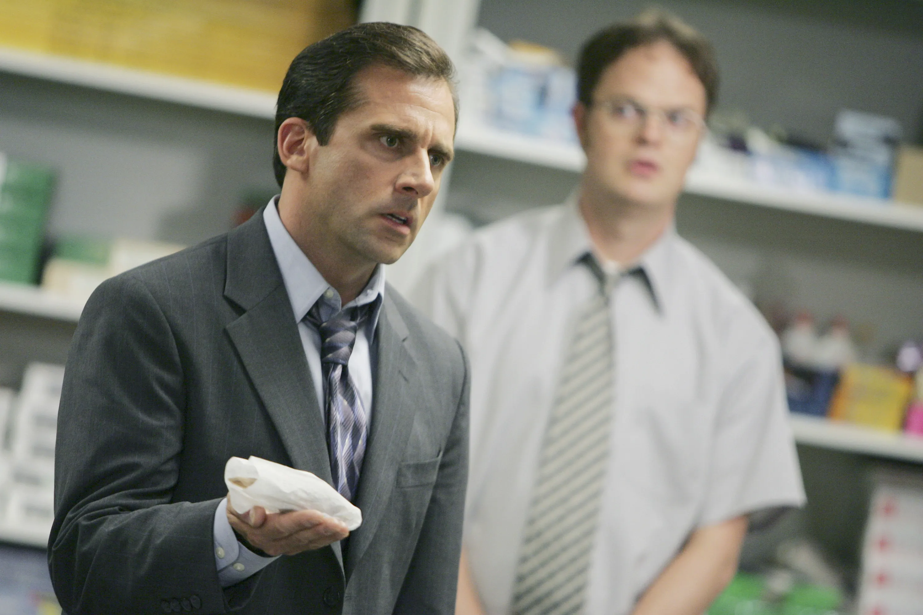 Michael Scott of Dunder Mifflin, the poster child of middle management on `The Office,’ would probably be having a tough time right now too.