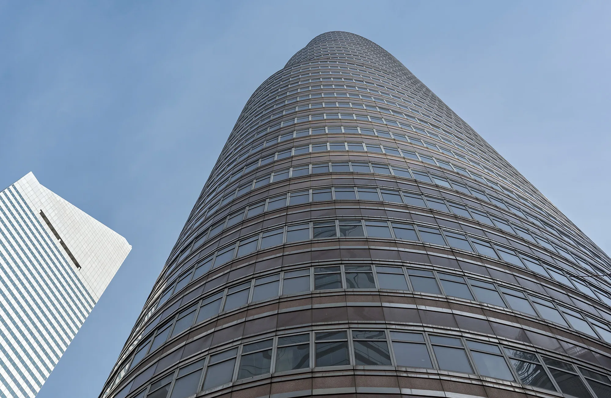 The Lipstick Building stands in New York.