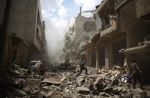 Assad's handiwork.
