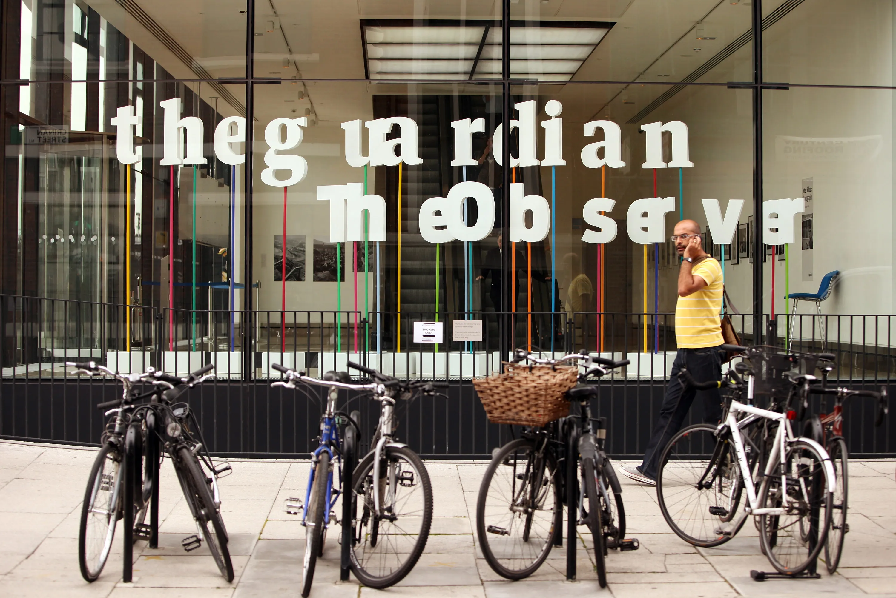 Offices of The Guardian and The Observer newspapers in London.
