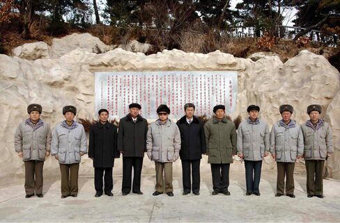 North Korean Leaders Kim Jong Il & Jang Song Thaek