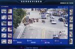 A screen shows a demonstration of SenseTime Group Ltd.'s SenseVideo pedestrian and vehicle recognition system at the company's showroom in Beijing, China, on Friday, June 15, 2018.