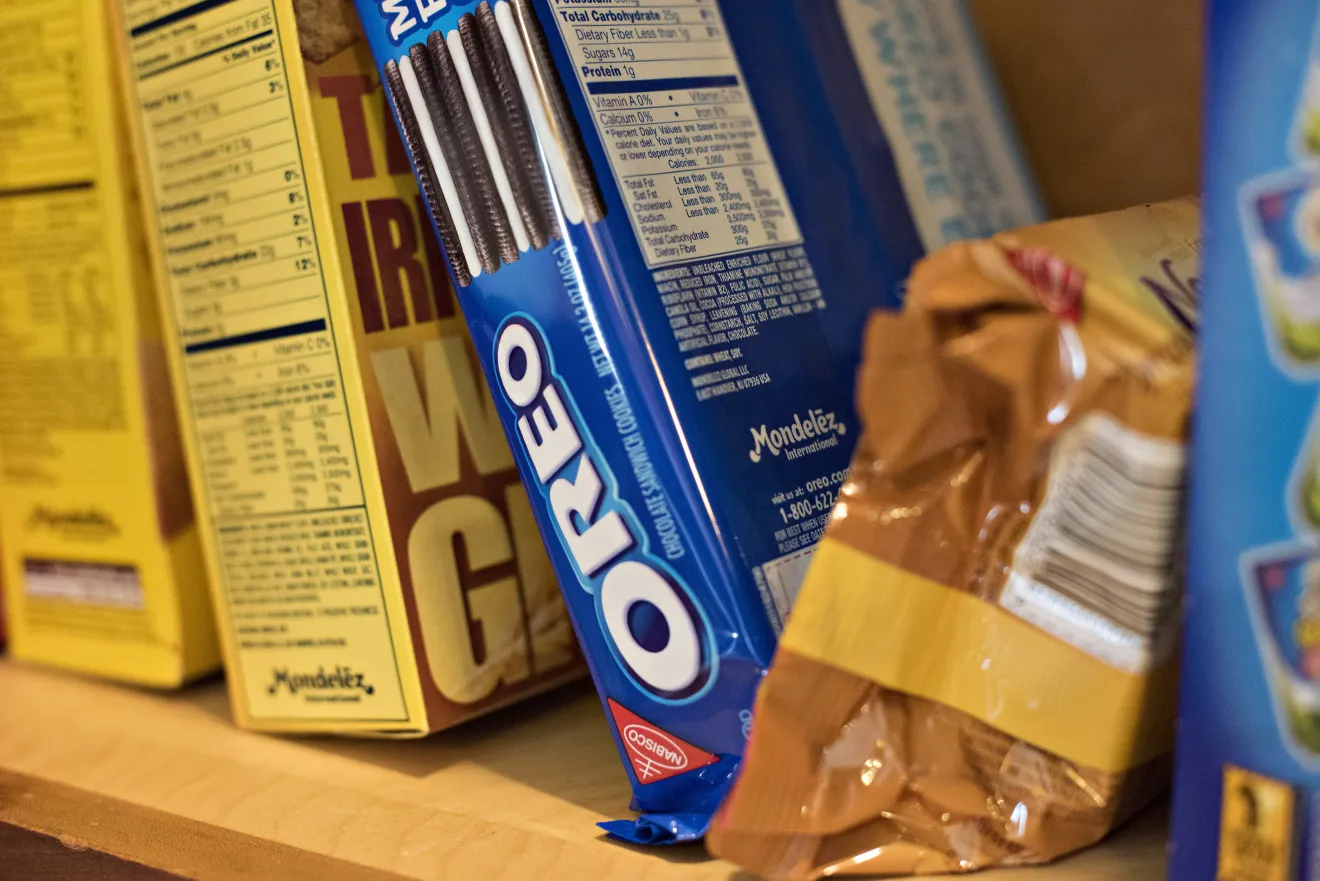 Mondelez International, Inc. Oreo biscuits and crackers.