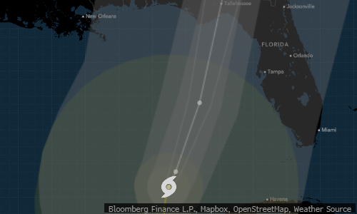 Hurricane Helene's Path