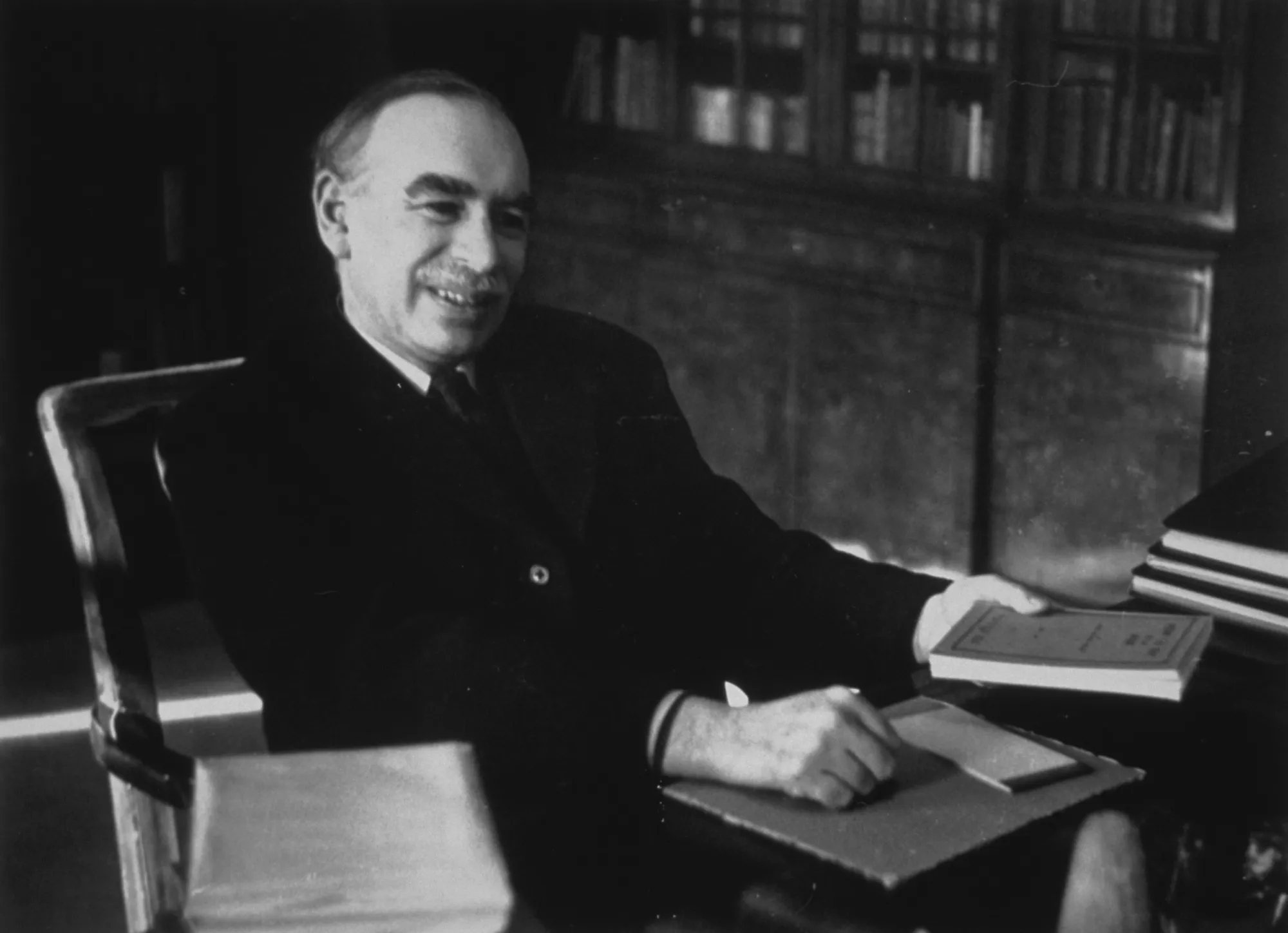 英国の世界的経済学者ジョン・メイナード・ケインズ