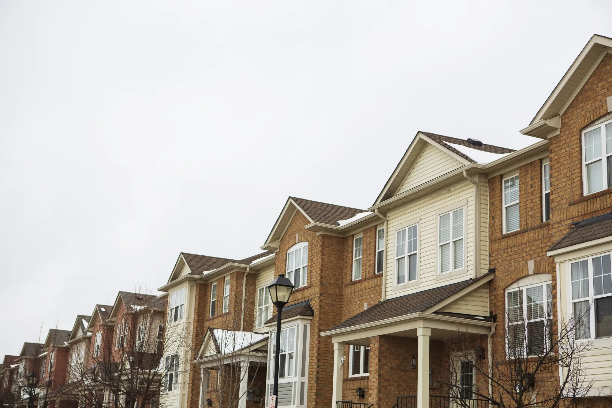 Homes in Georgetown, Ontario.