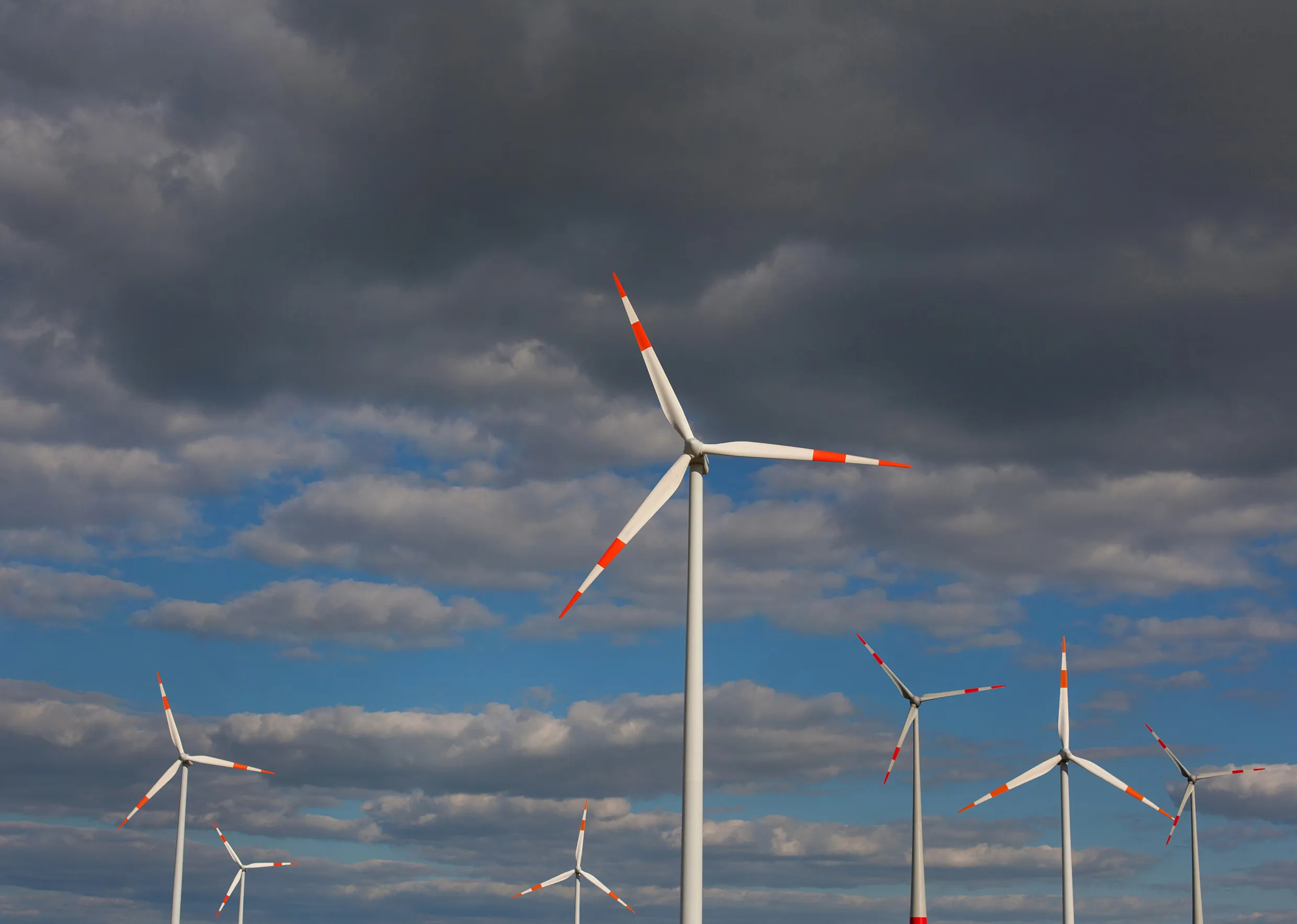 Wind Turbines As Germany Looks To Shift Energy Production Away From Nuclear Power