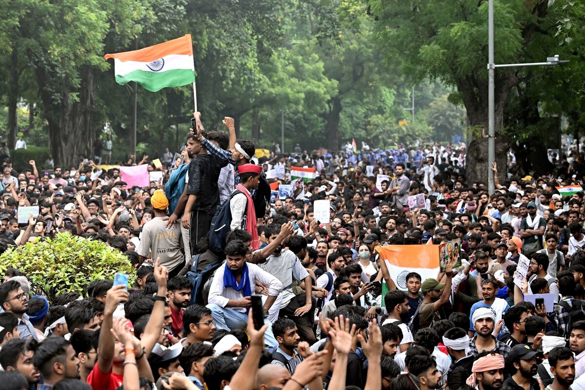 India Protests Turn Violent Over Education Failures
