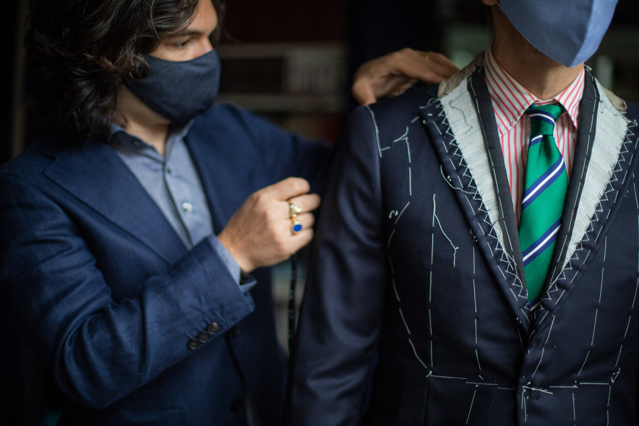 The pinstripe suit used to be all about power. It's time to reclaim it, Men's suits
