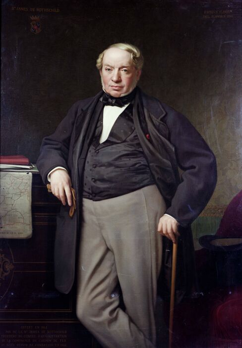 'Portrait of James de Rothschild'