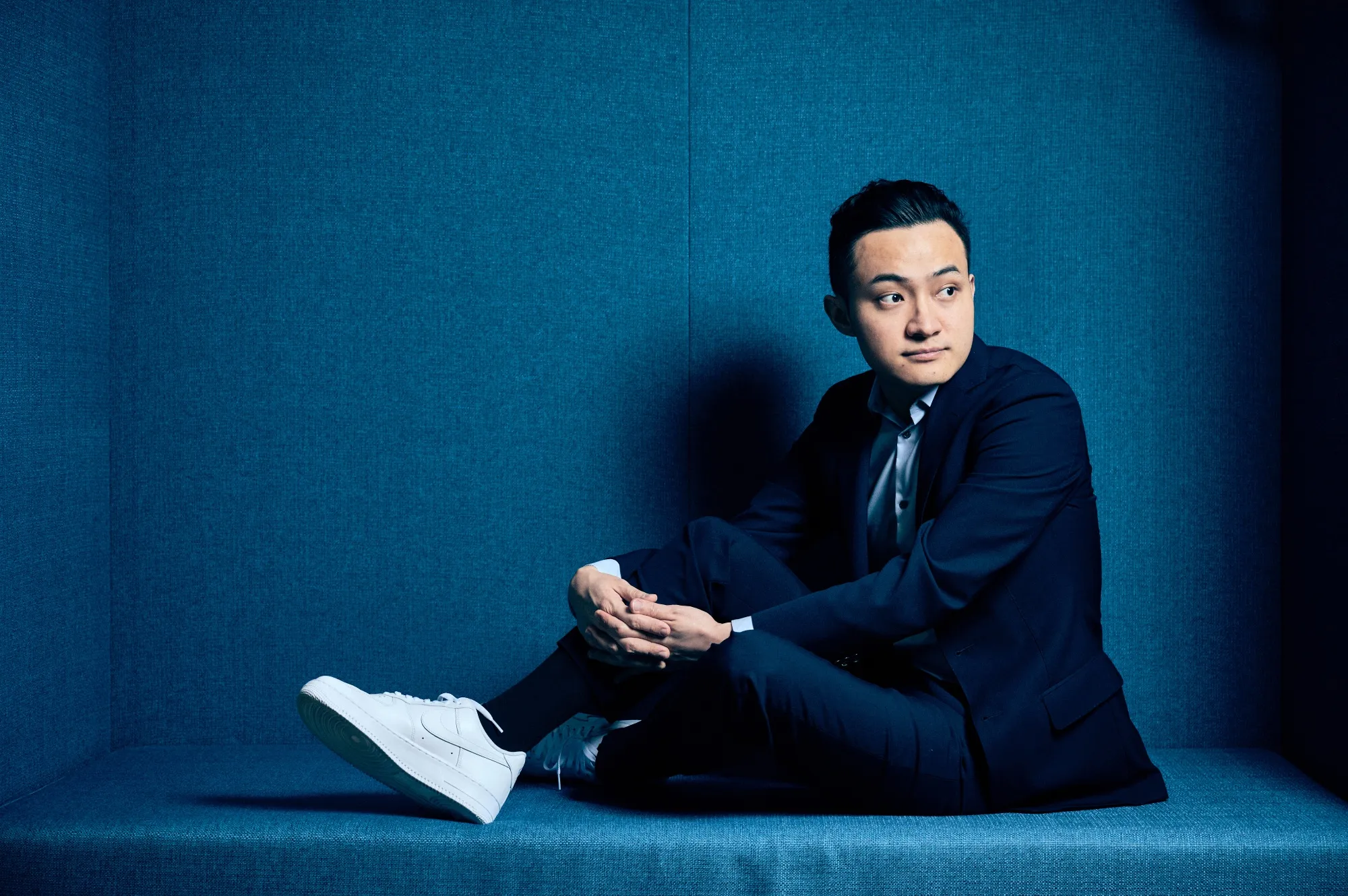 Justin Sun in Hong Kong on May 8.