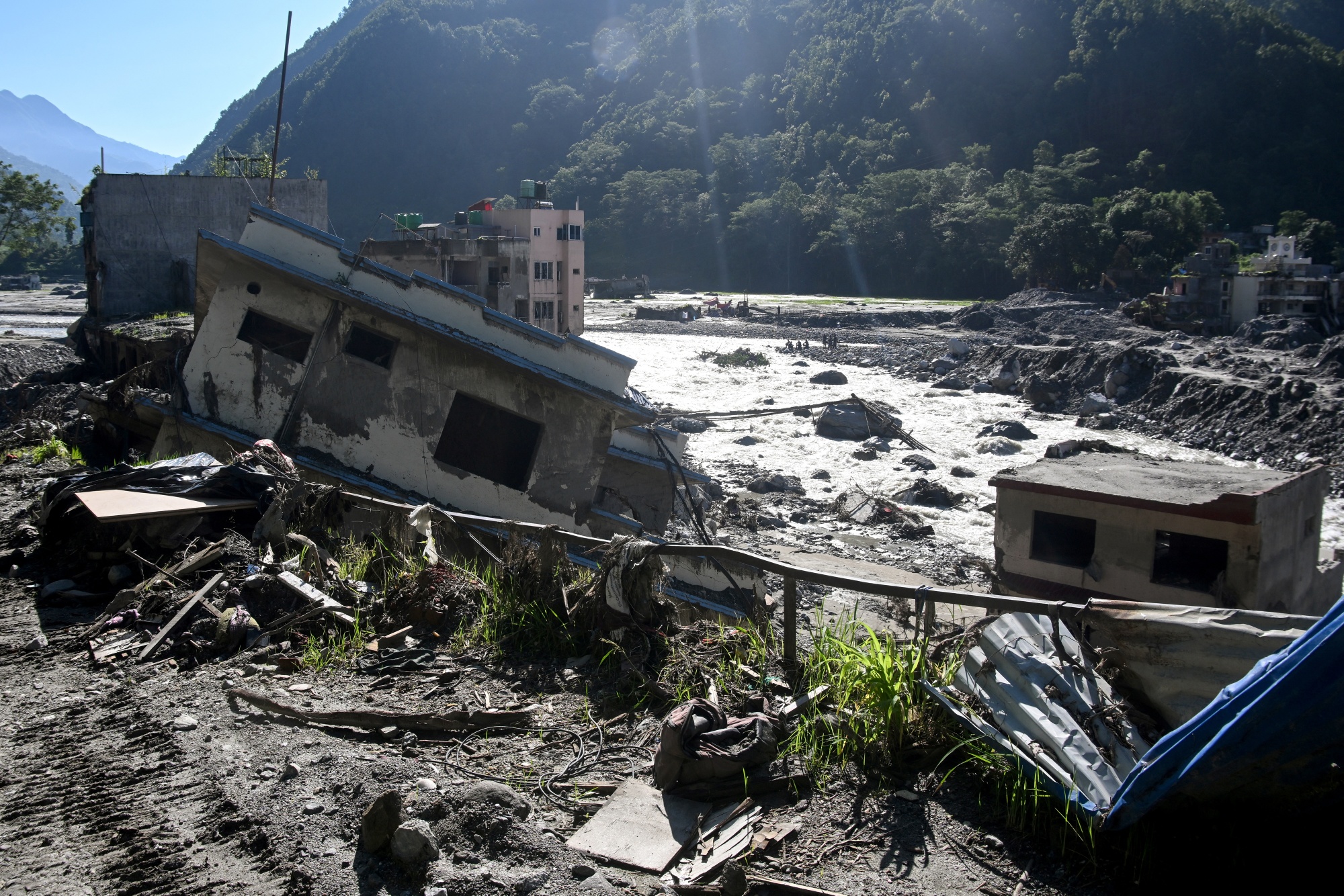 Image associated with story "Dozens Dead After Flooding and Landslides Strike India, Nepal"