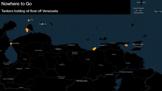 Half-Billion Dollars of Sanction-Stained Oil Sits Off Venezuela