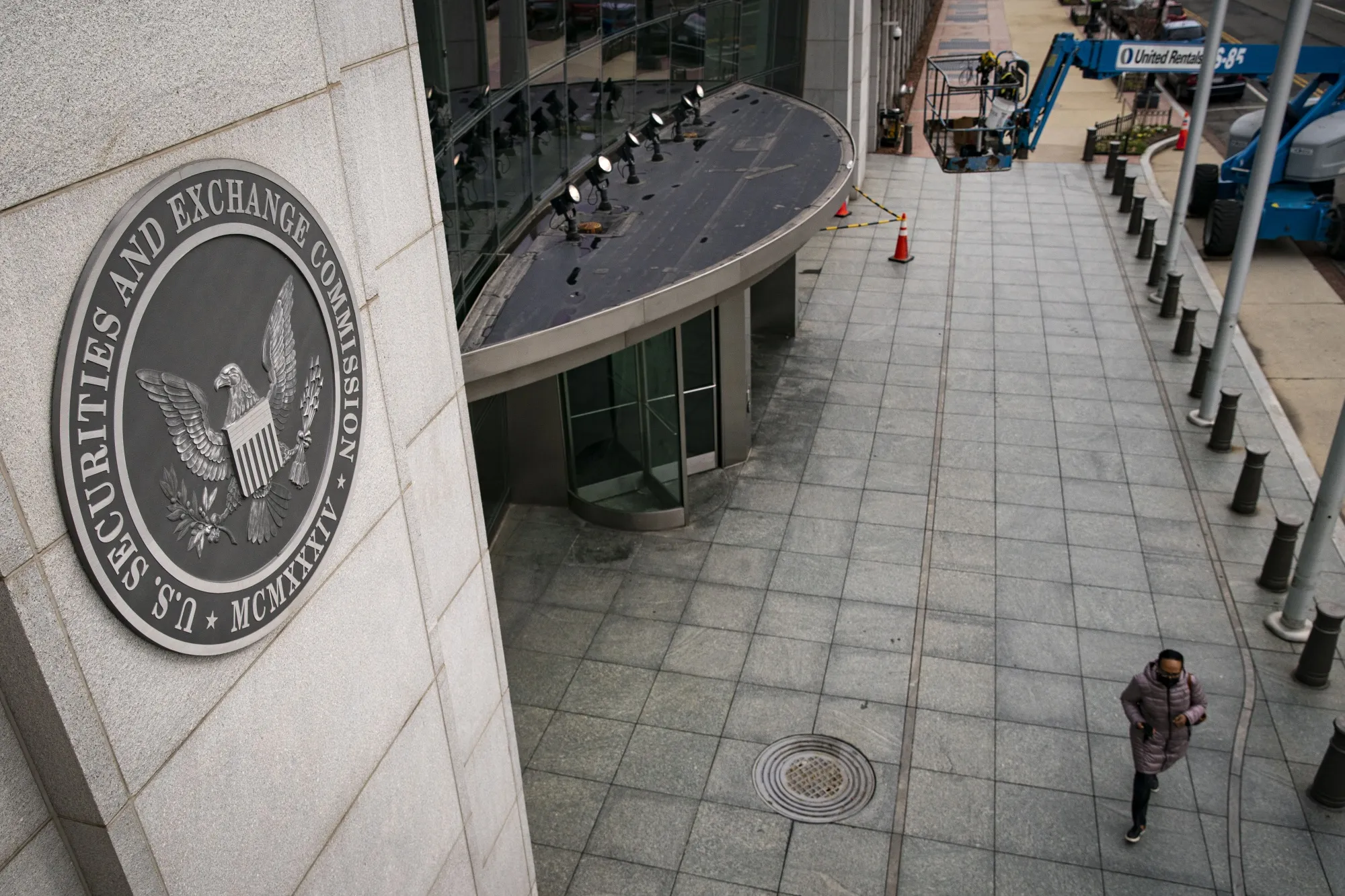 The US&nbsp;Securities and Exchange Commission headquarters in Washington, D.C.