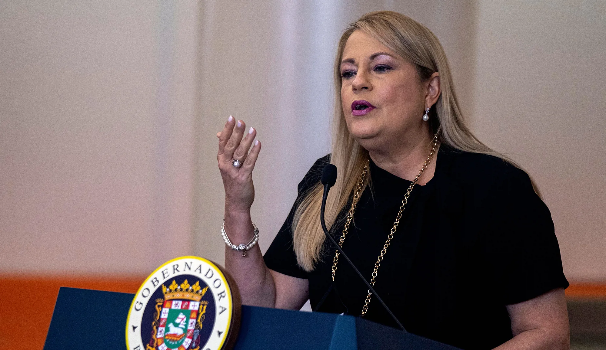 Former Governor Wanda Vazquez&nbsp;in San Juan, Puerto Rico, in&nbsp;June&nbsp;2020.&nbsp;
