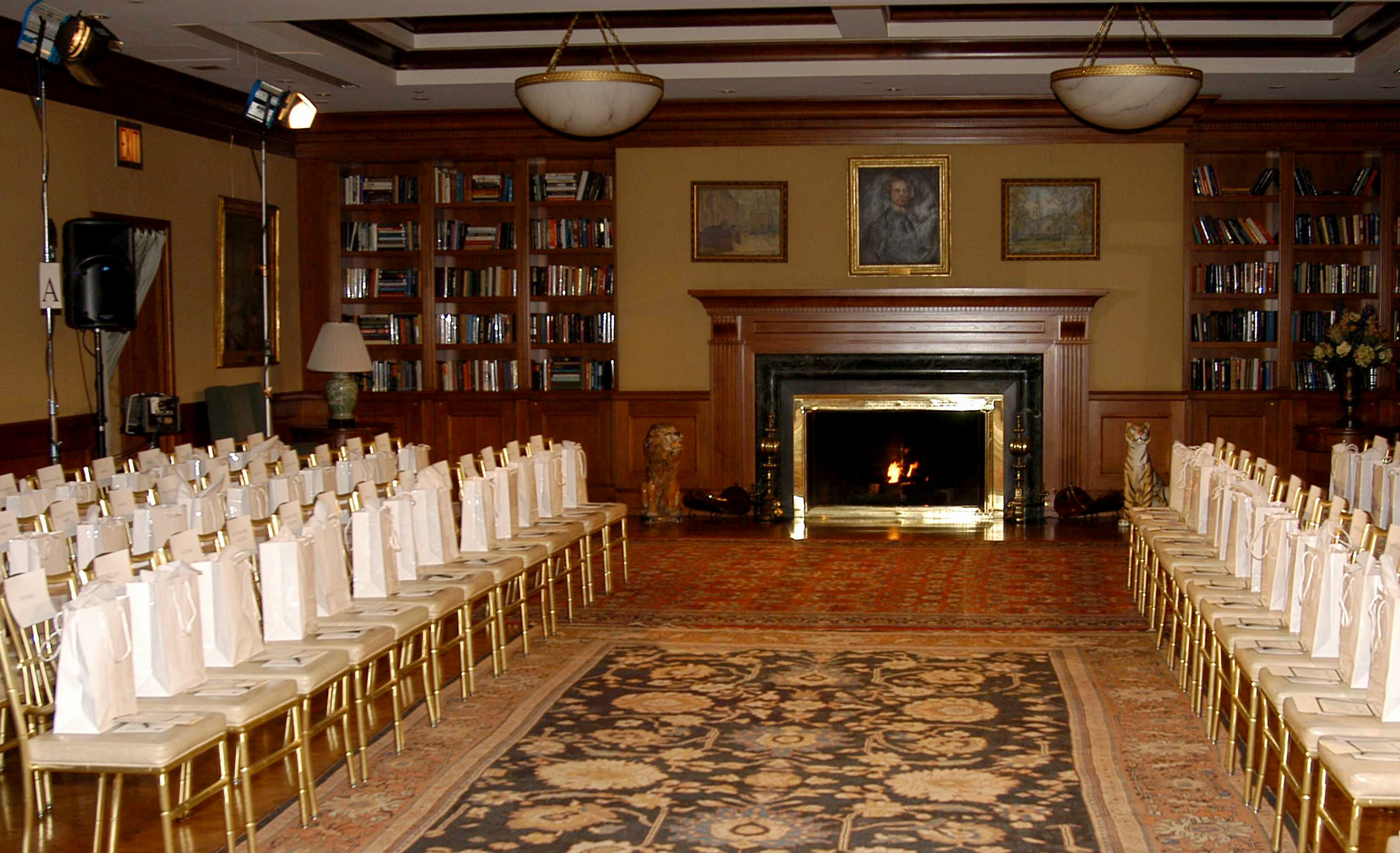 The Princeton Club before an event in New York.