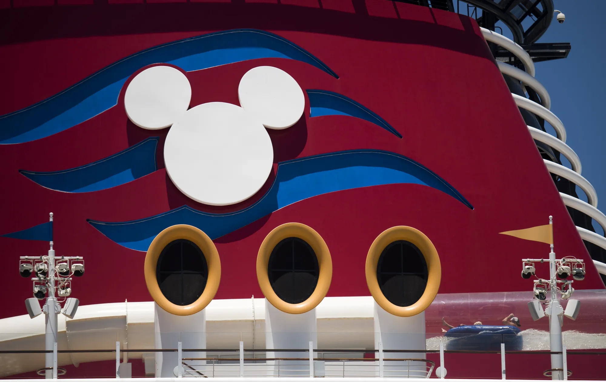 The Disney Dream cruise ship.