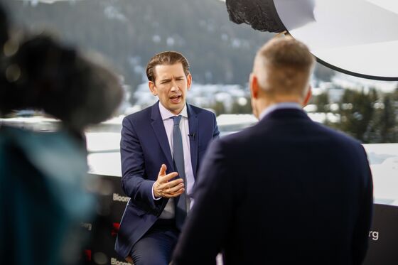 Austria’s Kurz Praises Green Pact as Blueprint for Germany