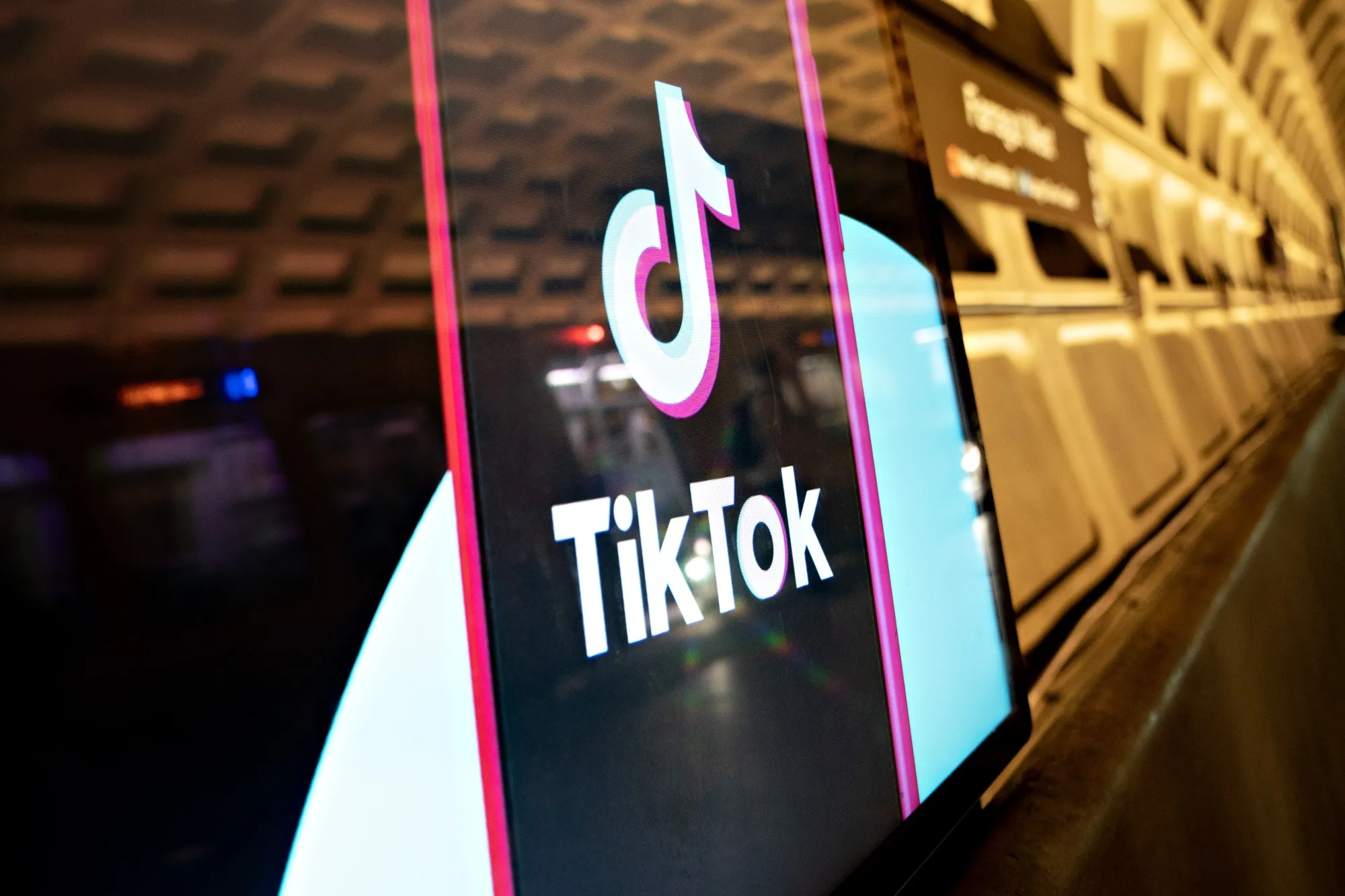 A TikTok advertisement.&nbsp;