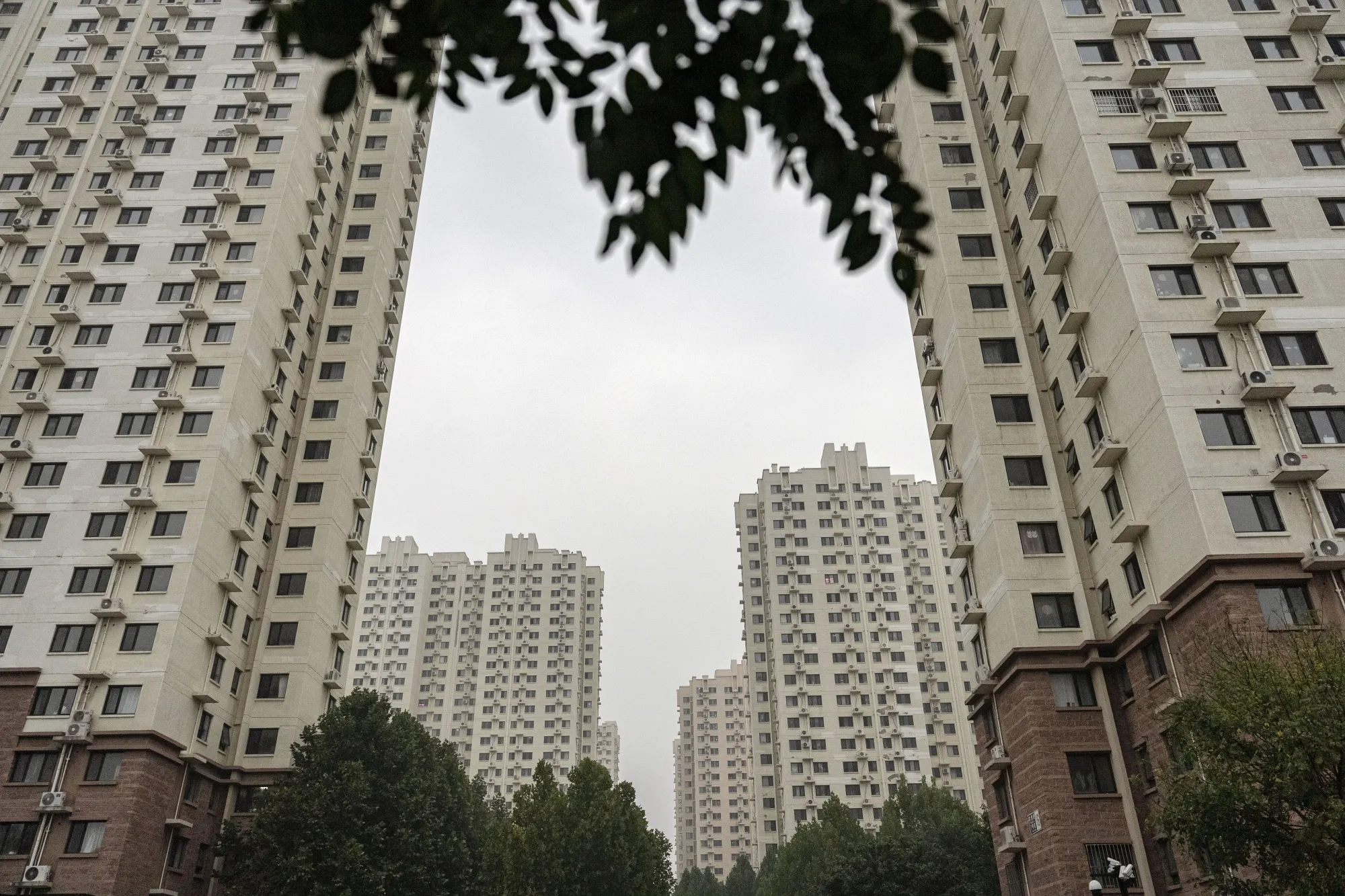 Residential buildings in Beijing.