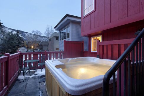 It comes with a hot tub.