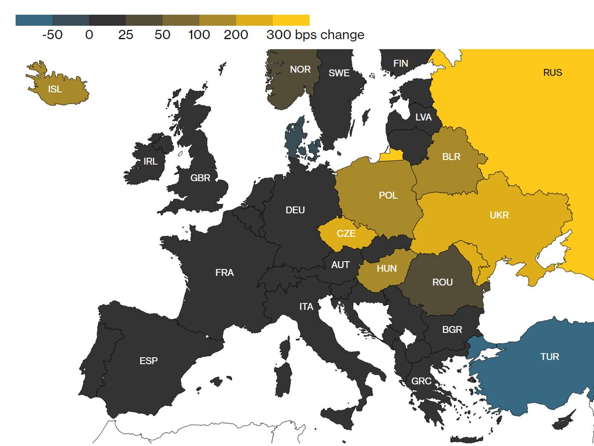 Europe’s Interest Rate-Hike Rollercoaster Might Keep Going for Weeks ...