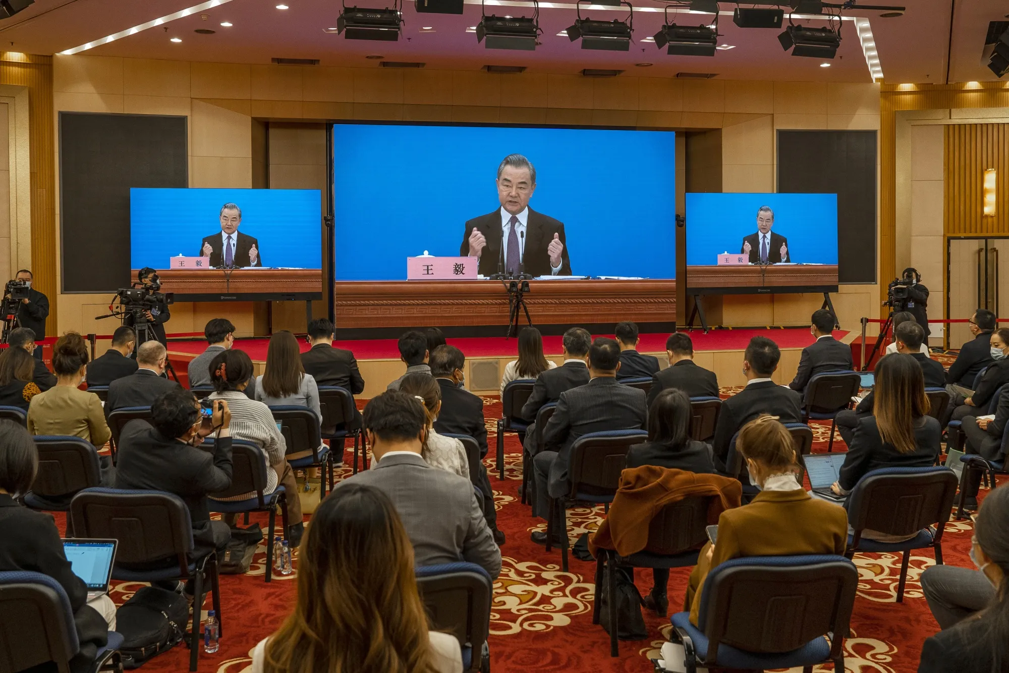 Wang Yi getting China’s story down on Ukraine.