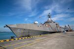 The U.S. Navy USS Coronado littoral combat ship.