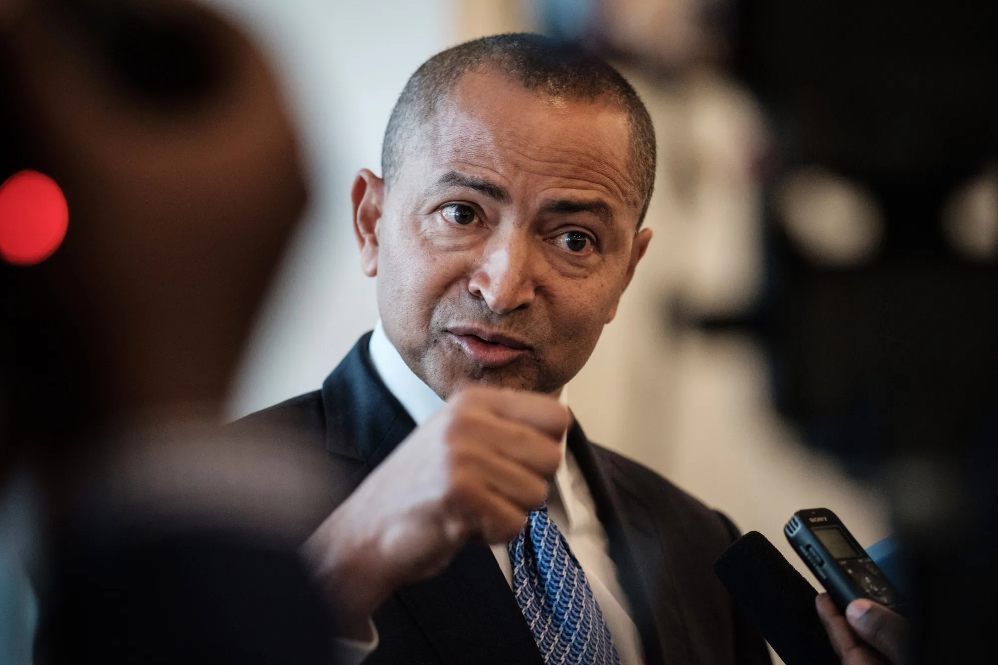 Moise Katumbi&nbsp; in Kigali.