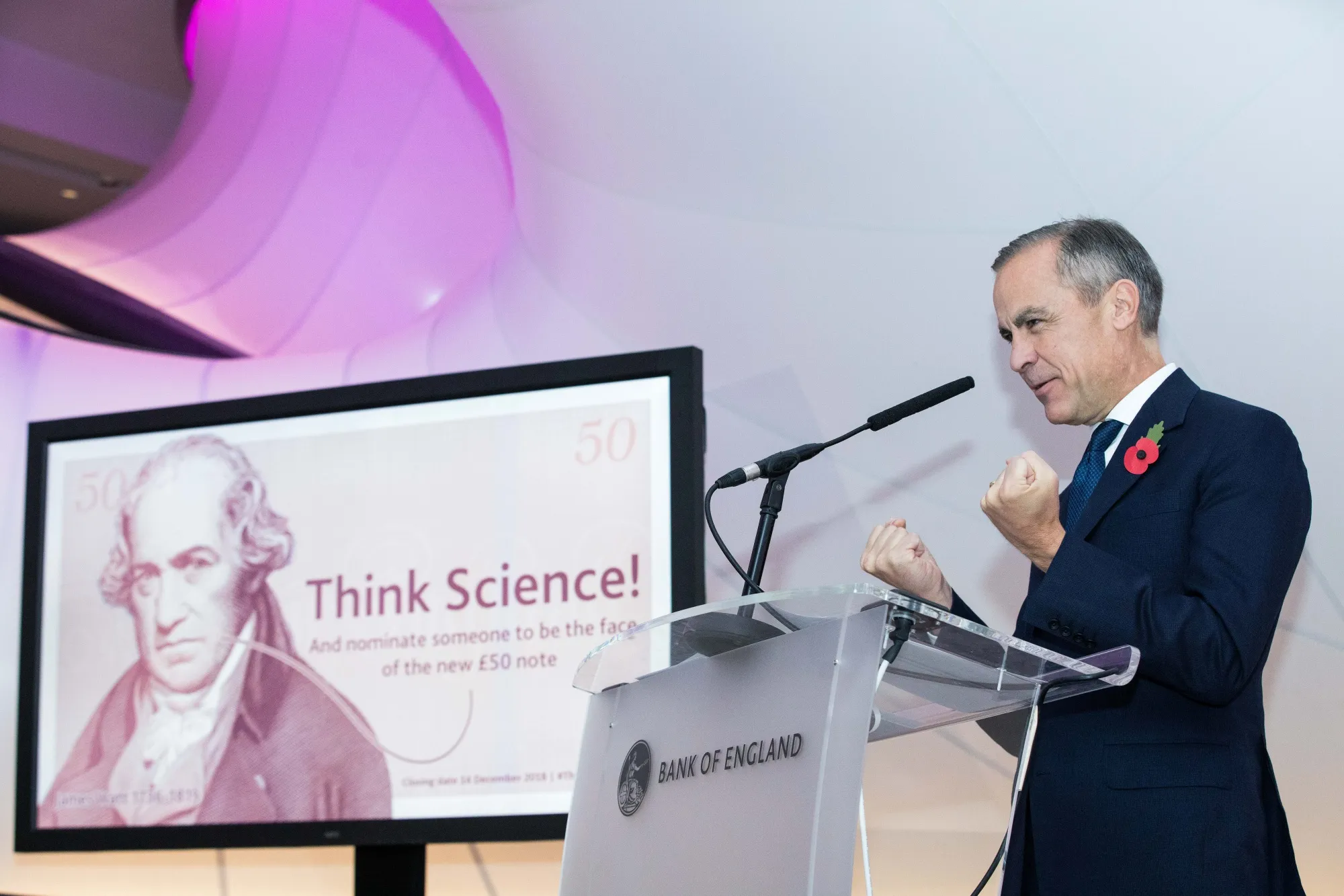 Mark Carney on Nov. 2