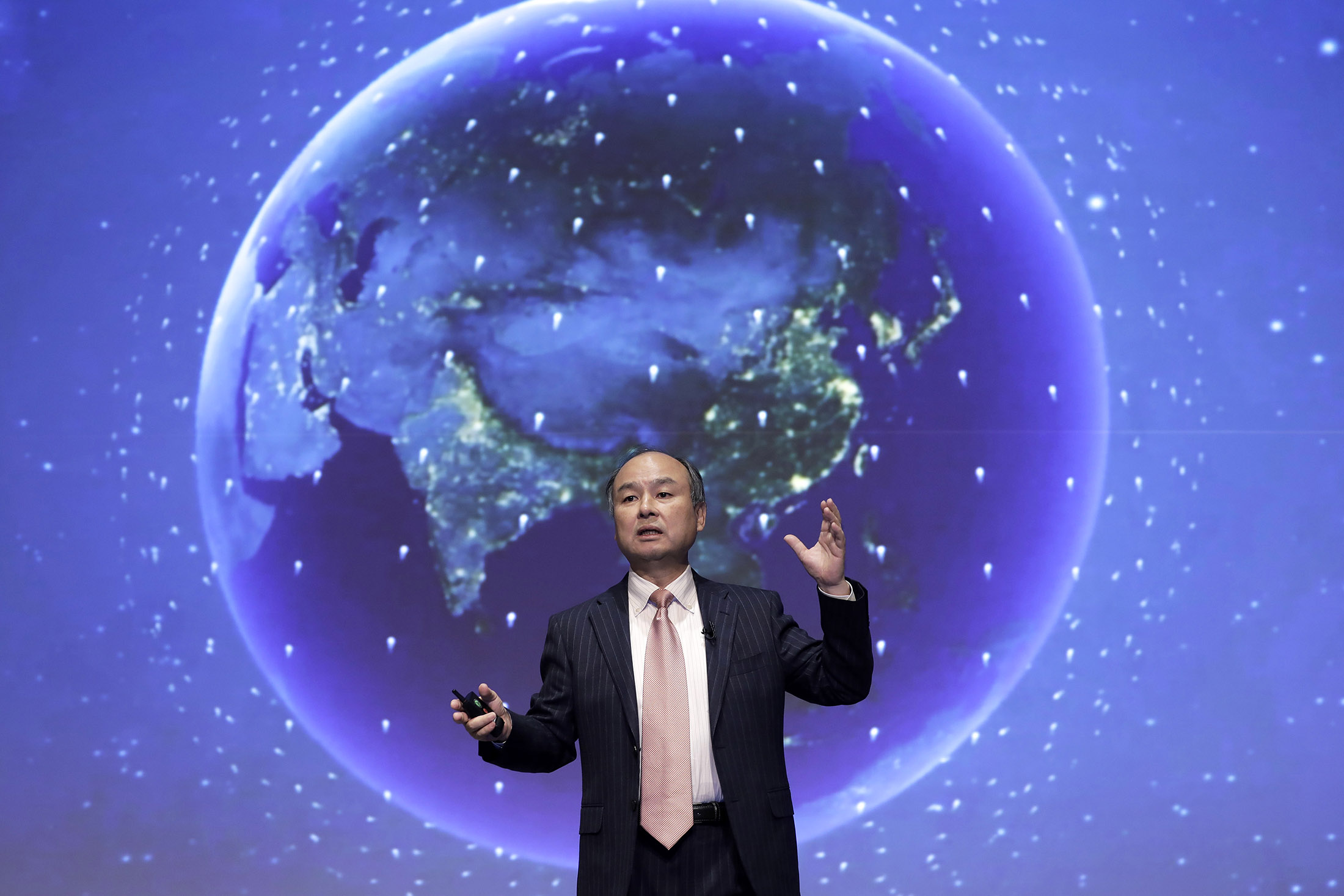 Softbank Group Corp. CEO Masayoshi Son Announces Third-quarter Earnings