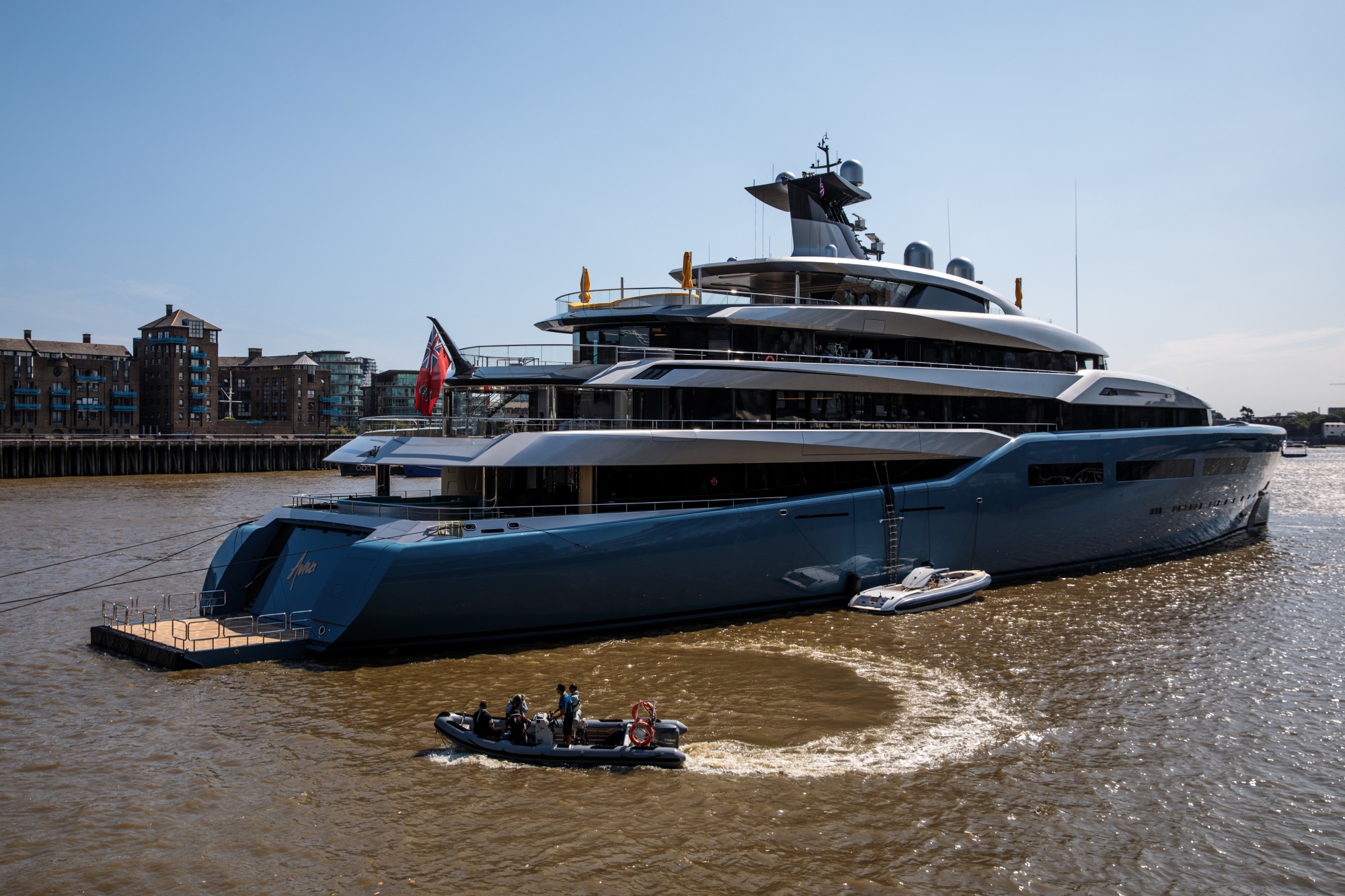 Billionaire yachts, cars, planes and trains