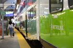 A GO Transit train enters Union Station in Toronto. Some commuter services, including the GO Bus service, may be disrupted Monday morning due to a pending strike by transit workers —&nbsp;though a spokeswoman said rail services should operate normally.&nbsp;