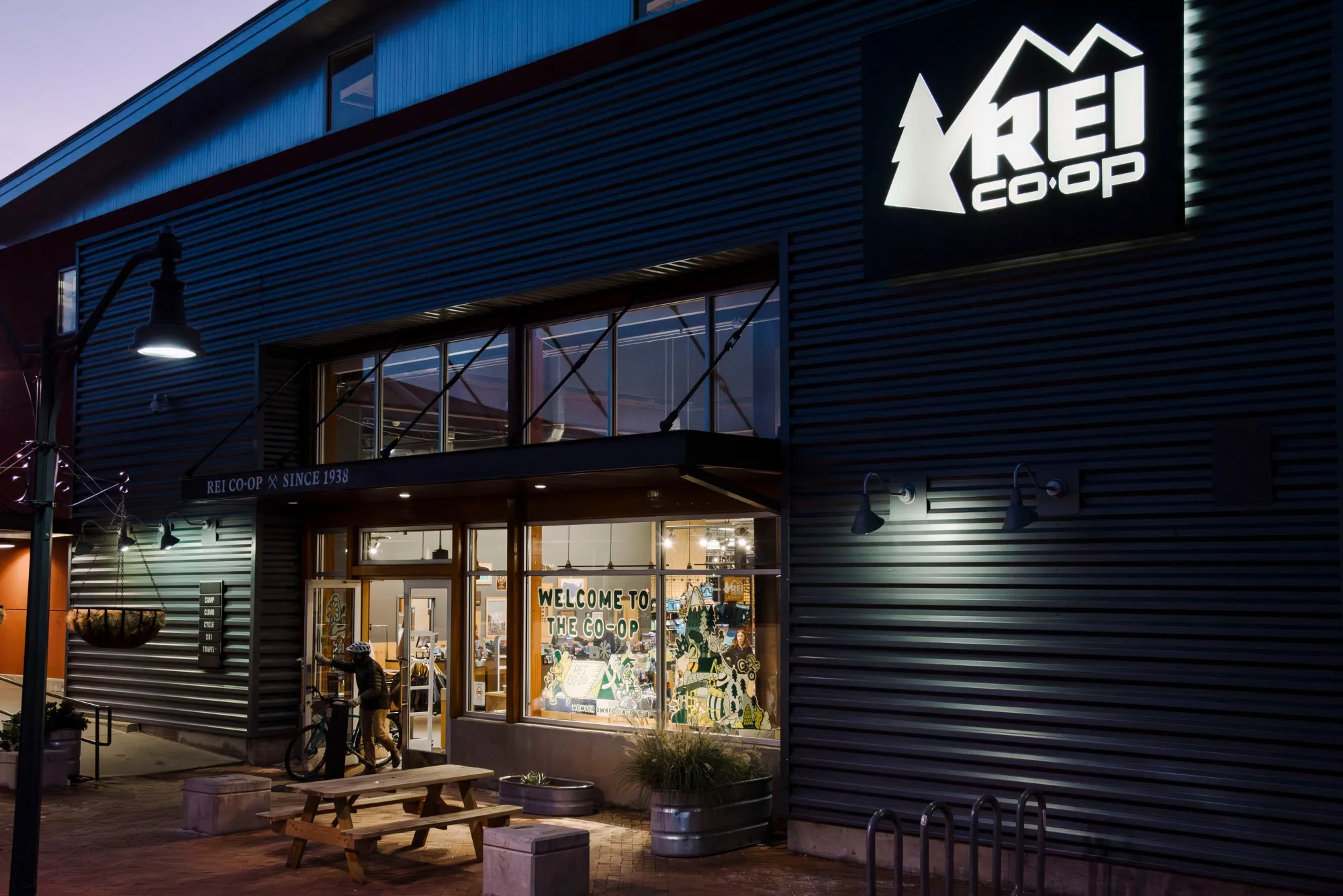 An REI store in Santa Fe.