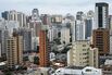 The Sao Paulo skyline.