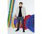 On pyramid: cream corduroy jacket by maison kitsuné, $500, kitsune.fr; chunky knit turtleneck hermés, $1,470, hermes.com; windowpane wool trousers bespoken, $330, bespokennewyork.com; leather oxford boots calvin klein white label, $110, calvinklein.com.