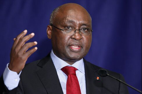 African Development Bank President Donald Kaberuka