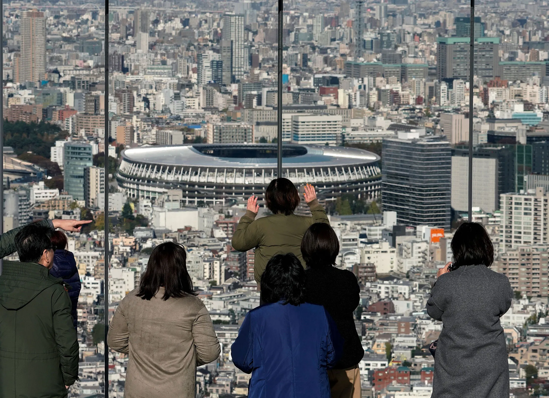 The Olympic stadium in&nbsp;Tokyo.