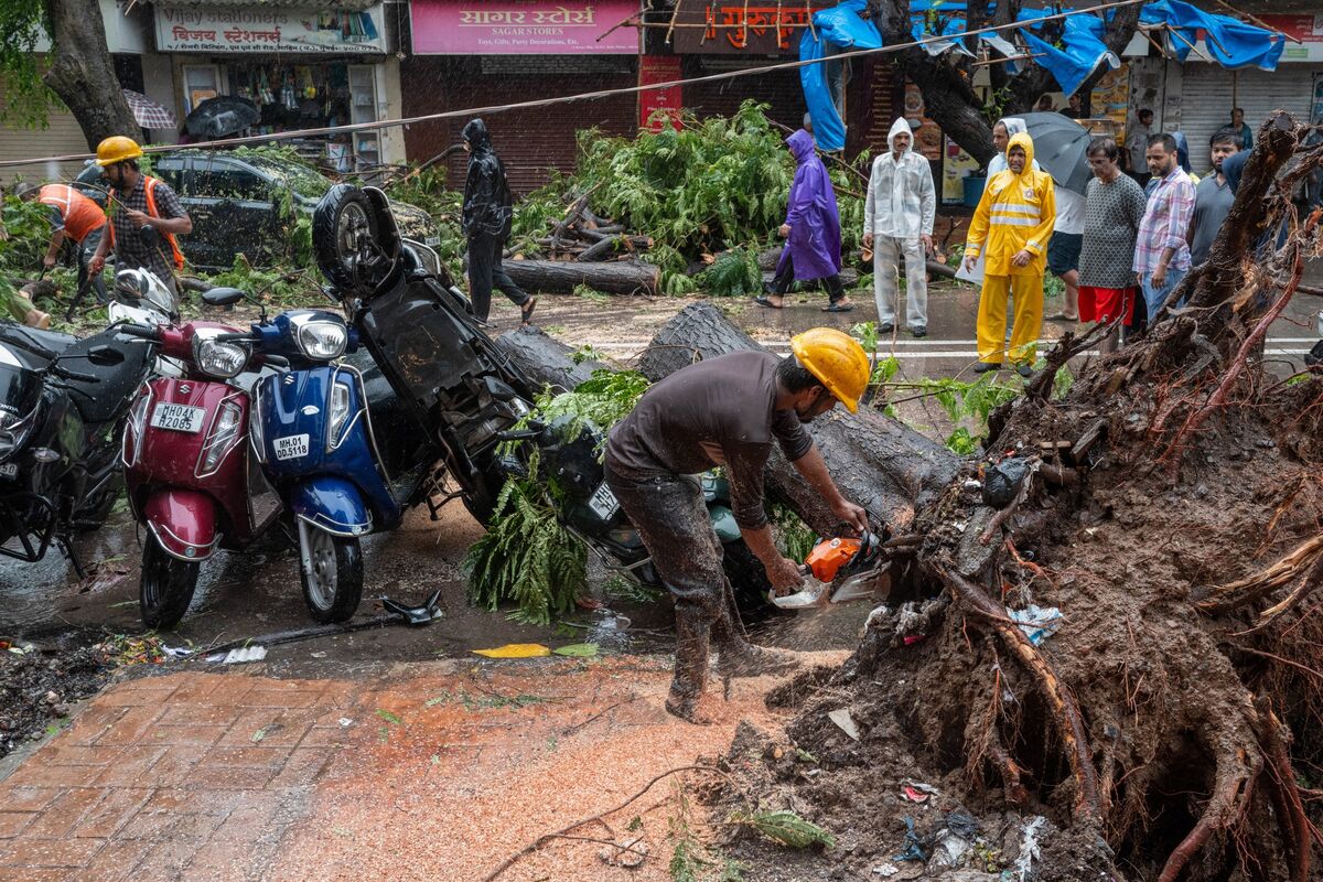 Mumbai Struggles to Cope as Record Rains Lash Financial Hub