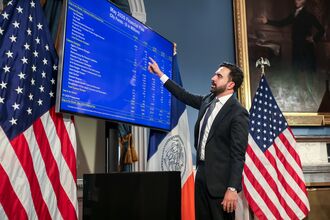 New York Mayor Mamdani Holds Budget Announcement News Conference