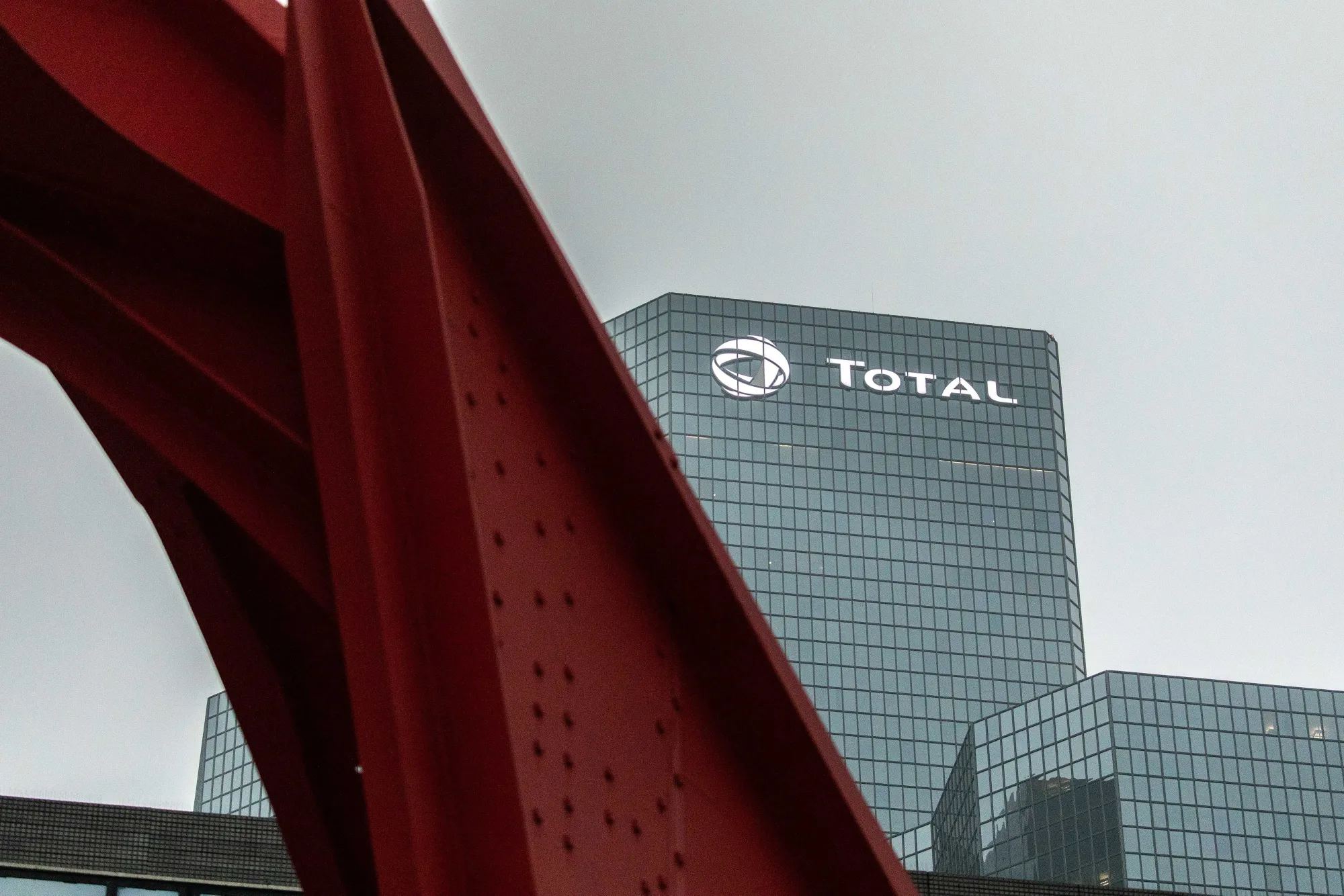The Total&nbsp;headquarters in La Defense, Paris.