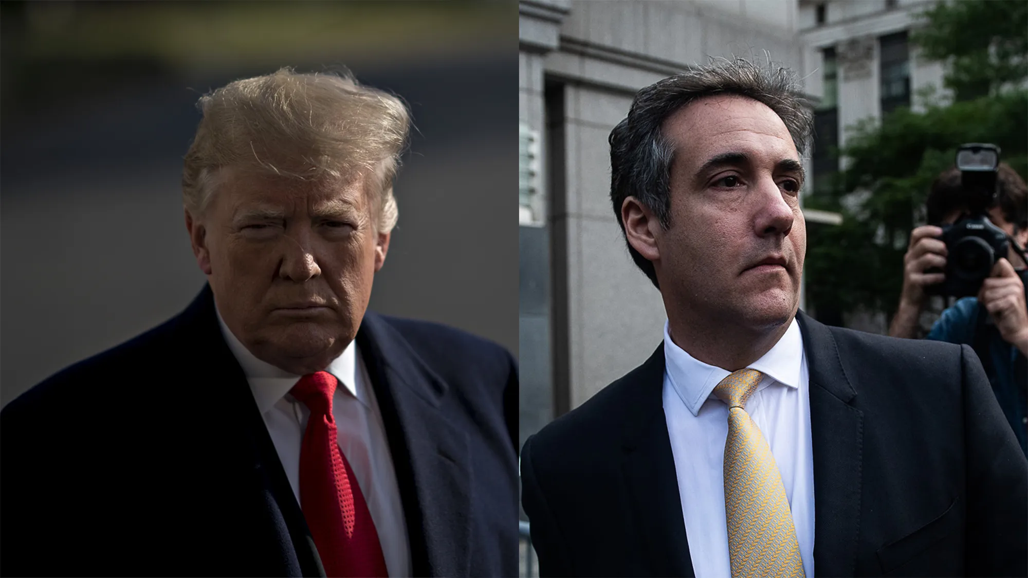 Donald Trump and Michael Cohen