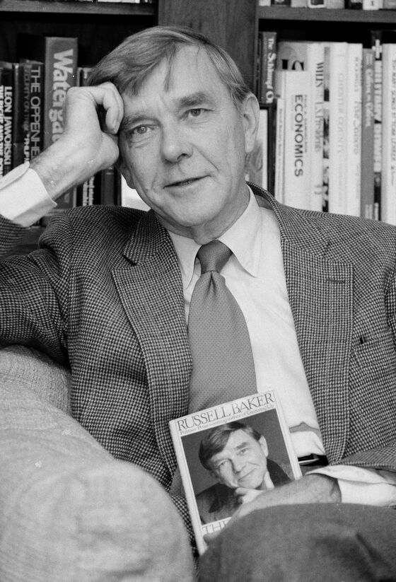 Russell Baker, Columnist Who Satirized American Life, Dies at 93