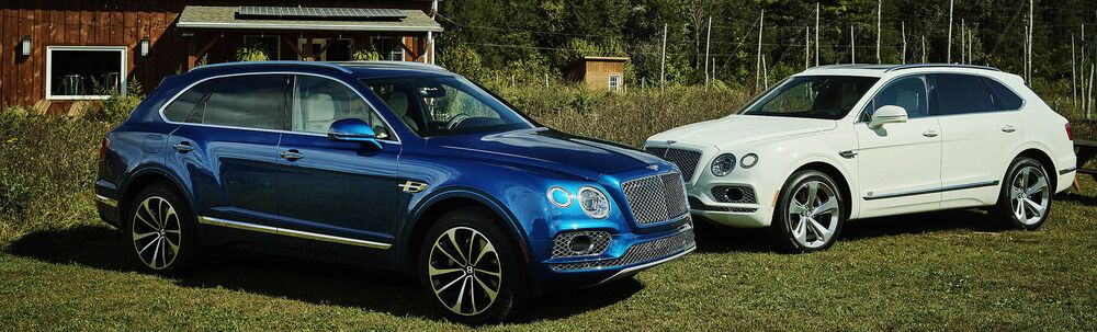 2018 Bentley Bentayga Review Worth The 200 000 Price Tag Bloomberg Bentley Debuted The Bentayga In Crewe England 2017