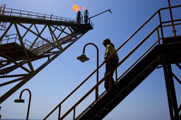 Aboard The Repsol SA Casablanca Oil Platform