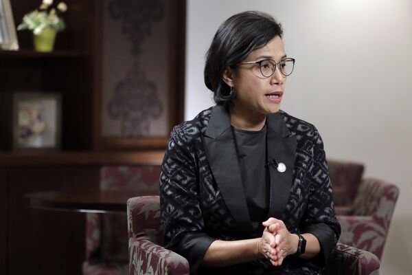 Indonesia's Finance Minister Mulyani Indrawati Interview