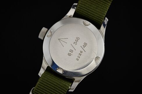 The caseback screws down and houses an anti-magnetic layer underneath.