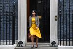 Suella Braverman following a weekly meeting of cabinet minsters at number 10 Downing Street in London.