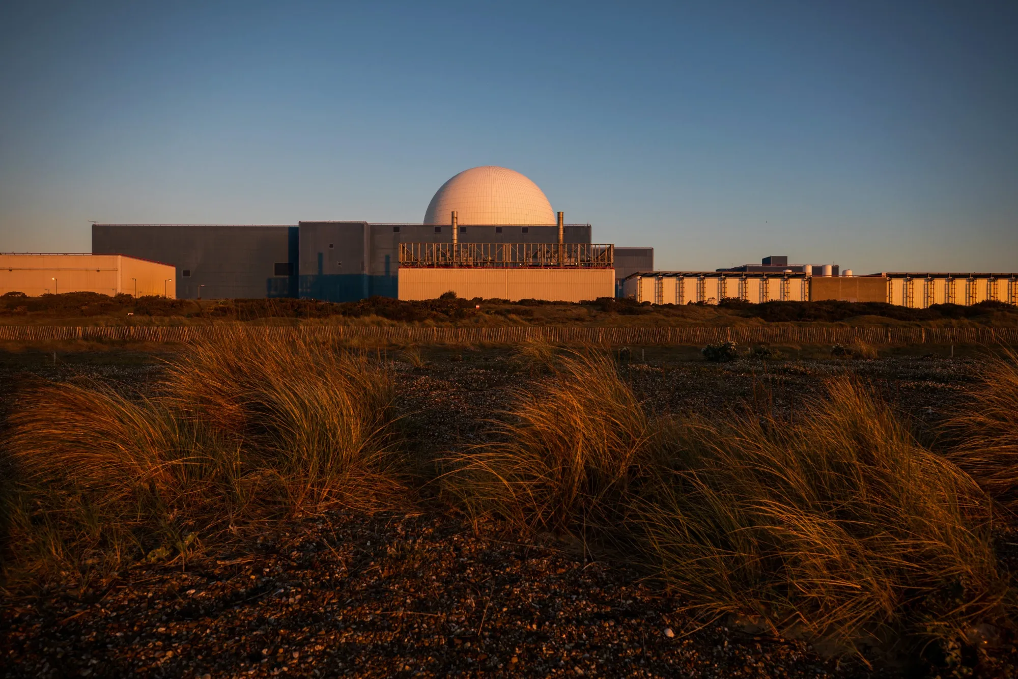 The Sizewell B nuclear power station&nbsp;stands in Sizewell, UK.