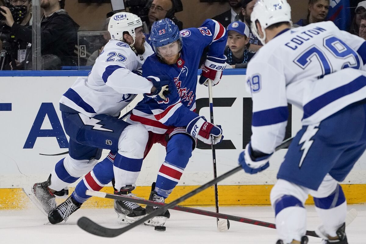 Rangers Beat Lightning 3-2 In Game 2 For 2-0 Series Lead - Bloomberg